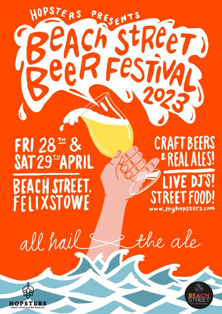beach street felixstowe beer festival