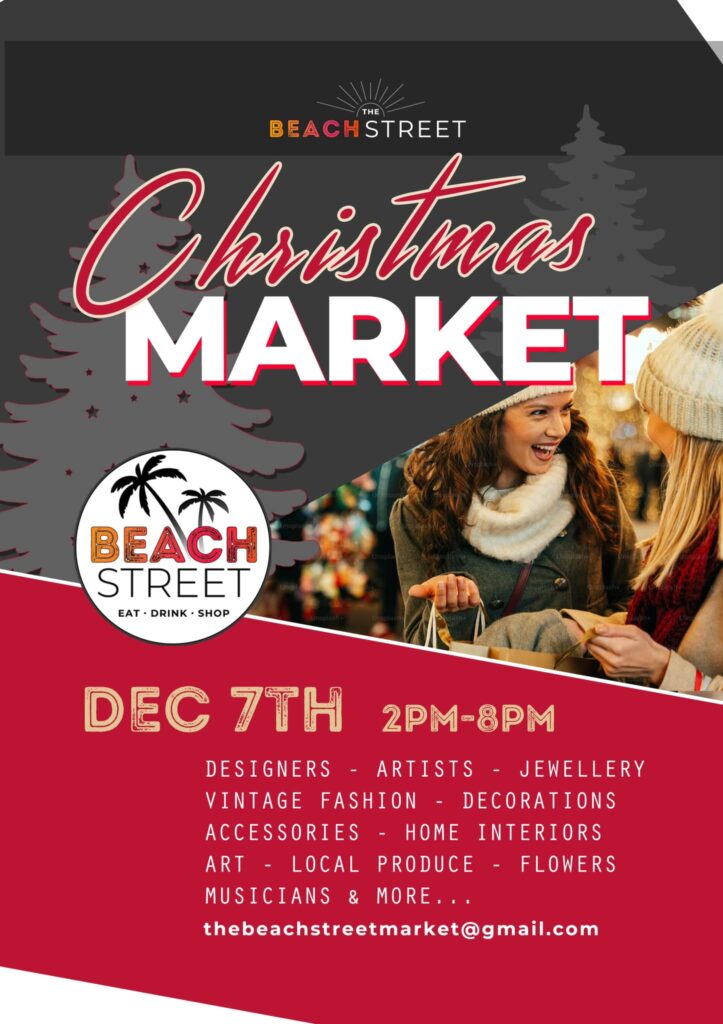 Christmas Market at Beach Street Felixstowe