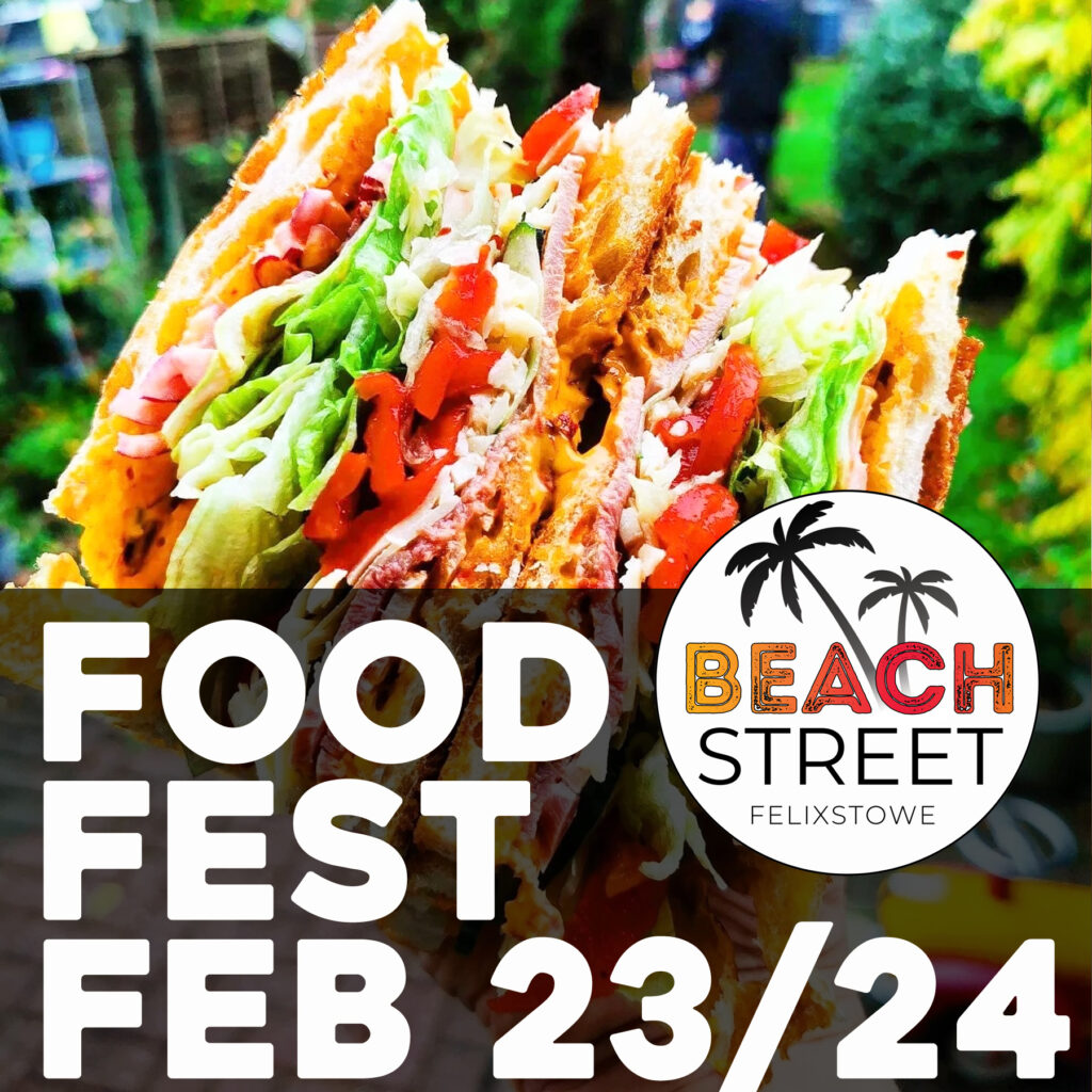 street food festival Beach Street Felixstowe