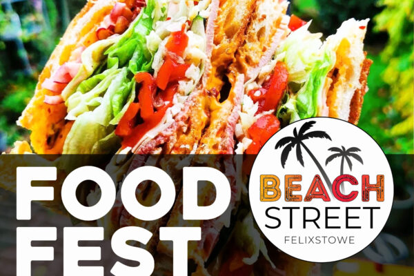 street food festival Beach Street Felixstowe